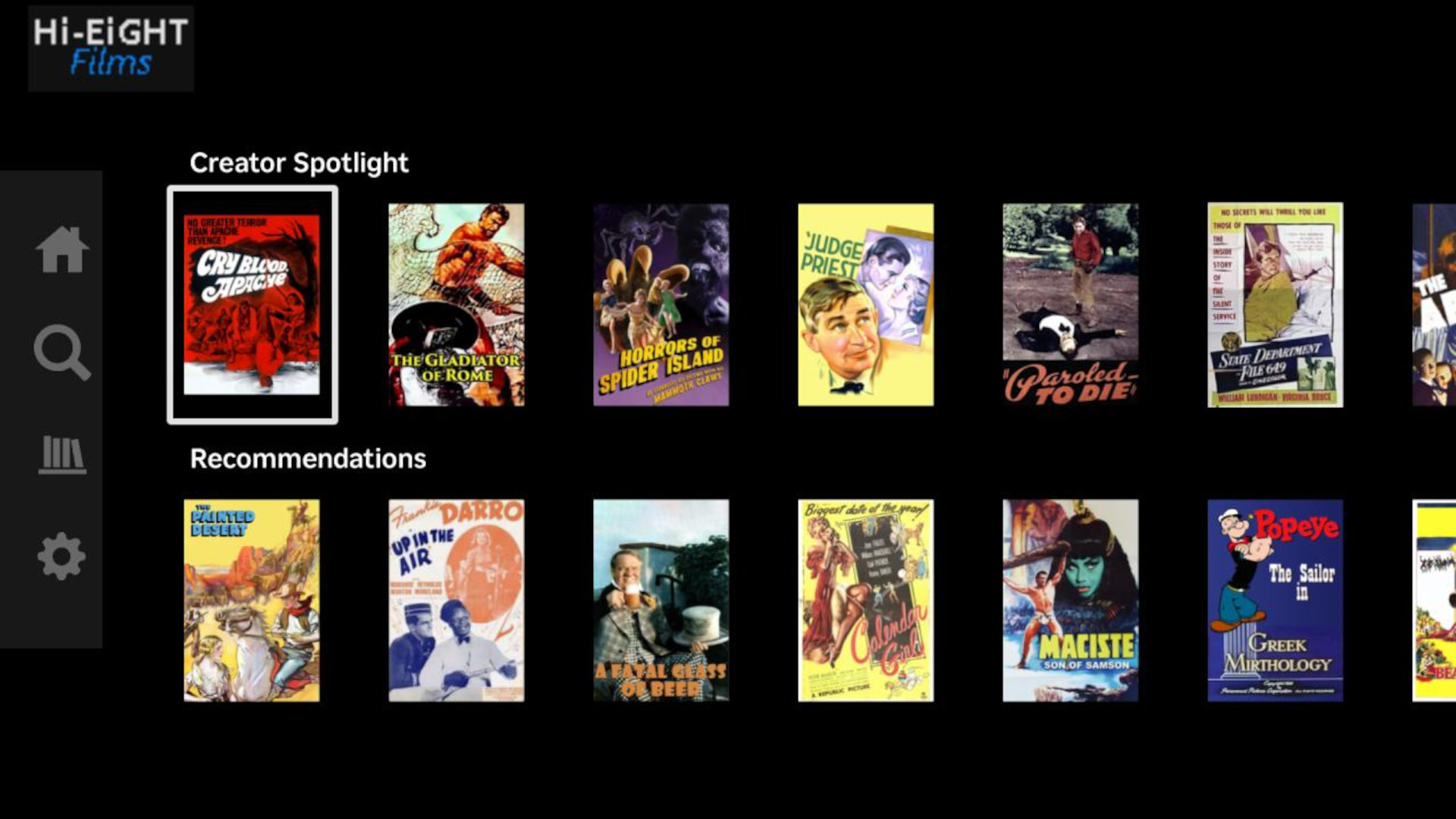 Roku home page